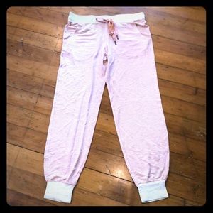 Pink Striped Jogger PJ Pants (NEW)